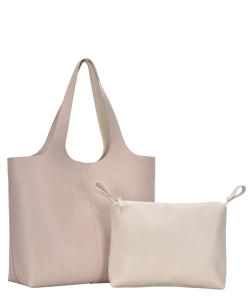 2in1 Fashion Tote Bag BGW-81617PP TAUPE